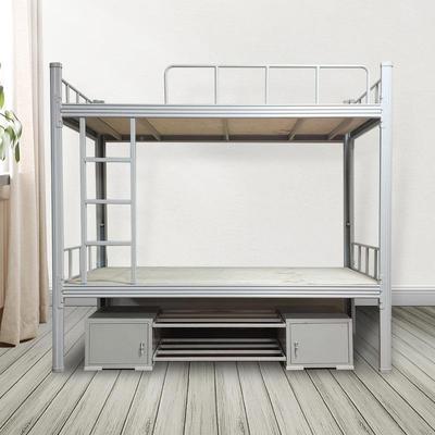 下铺上铁架床员工宿舍钢制双层床LPX工地学下校学生加上铁艺厚床