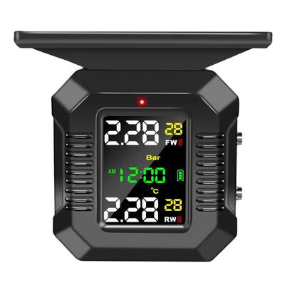 摩托压车胎压监测器外置无线太2轮能摩托电动车胎胎全54029阳防水