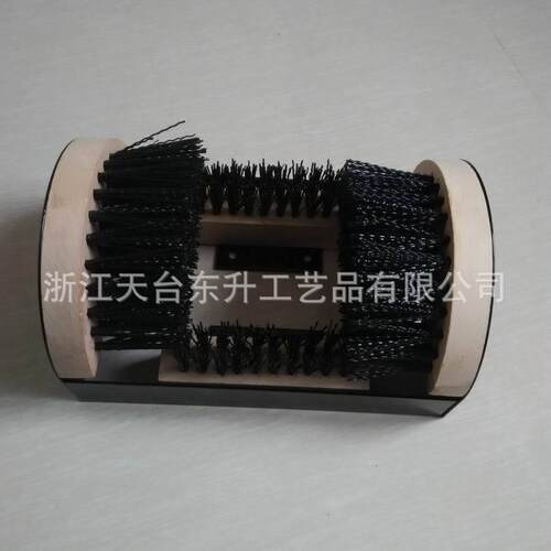 工厂销制户外擦鞋雪器，XS001户外庭院去泥鞋刷除刷直套装，可印l