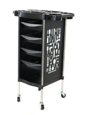 现货多层美烫染发具车抽DY-800款置物架理发店专用工工具车可移拉