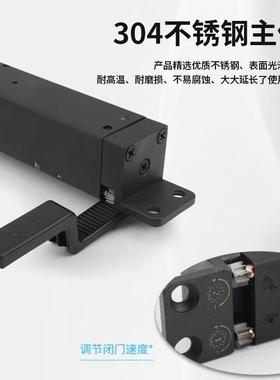 60度旋转中ZZ-180轴暗3地弹簧铝框液压器有框中轴门液门动器隐地