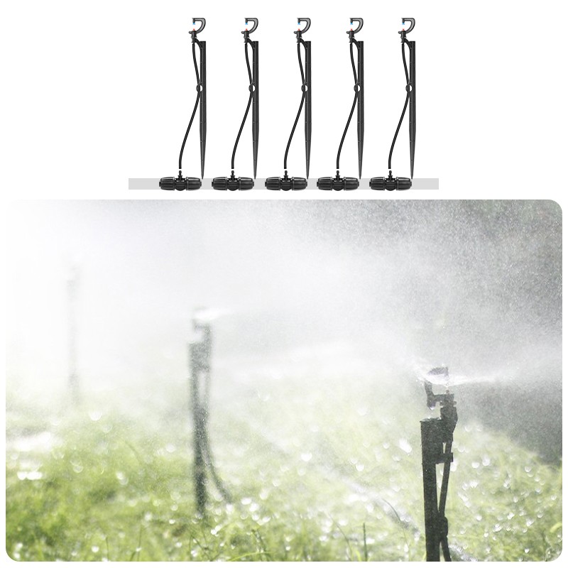 半自动喷灌系统雾化喷头套装微喷滴灌设备喷淋系统茶园滴灌带喷头