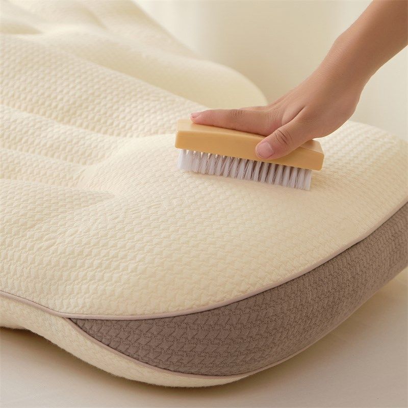 A类针织抗菌大豆定型护颈枕超柔单人宿舍枕头学生幼儿园枕芯低枕,床上用品,枕头/枕芯,淘宝优惠券,粉丝福利购,淘宝优惠卷