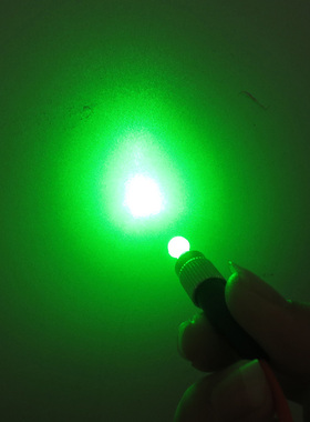 532nm200mw绿光光纤耦合激光器 绿色点状激光镭射灯头多模FC接口