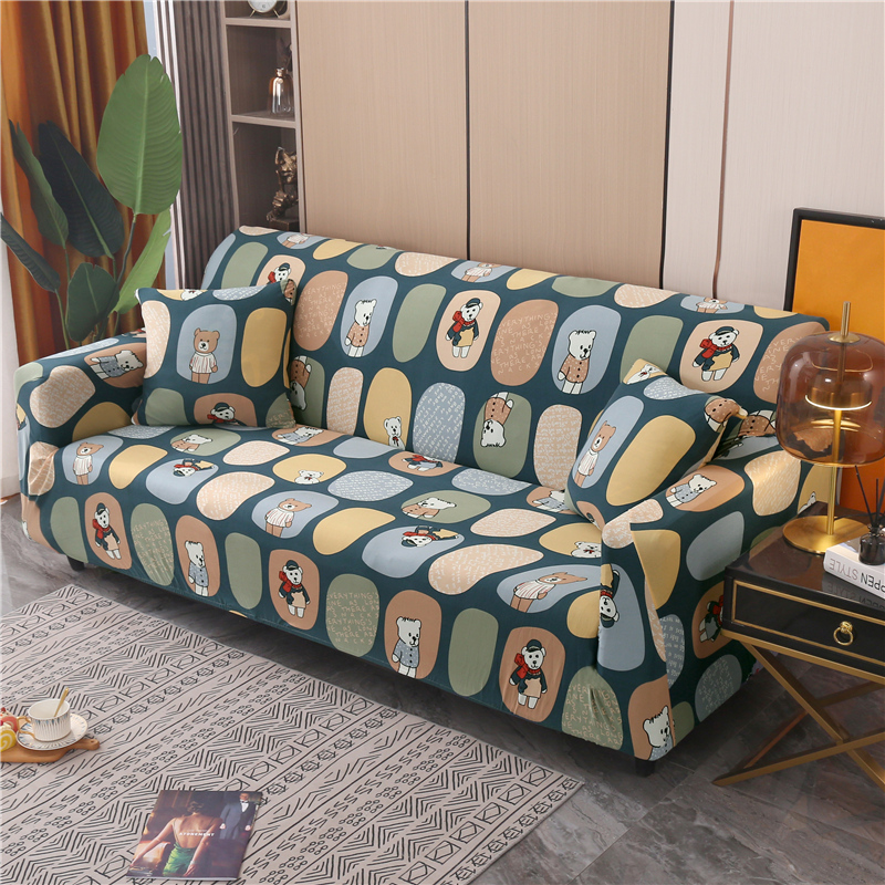 沙发套罩全包萬能套卡通弹力四季通用型网红沙发罩皮沙发垫巾布艺