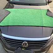 汽车大号不掉毛擦车毛巾加厚珊瑚绒玻璃抹布双人超长吸水布