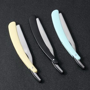 理发店刮刀理发老式剃刀刮胡刀手动剃须刀剃头刀刮脸刀剃光头刀片