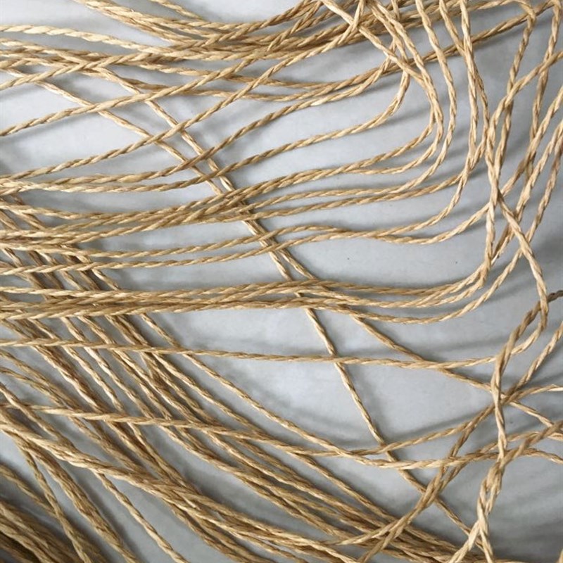 1MM编制纸绳编线编织素材两股纸带花瓶装饰包装困扎290米