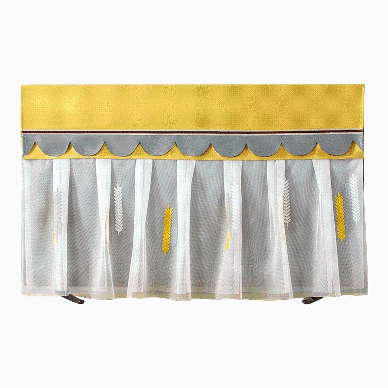 电视机防尘罩套盖布布2021年液晶新款柜盖巾65寸55寸蕾丝电视罩