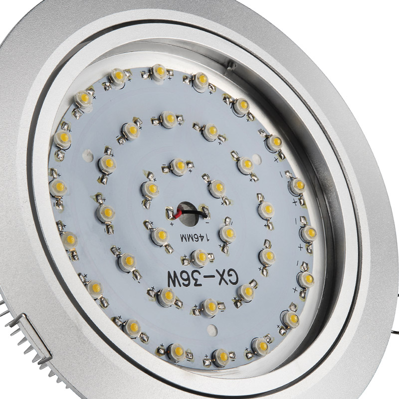 嵌入式珠宝柜台led射灯36w天花灯24w筒灯30w开孔14/16/19公分21w