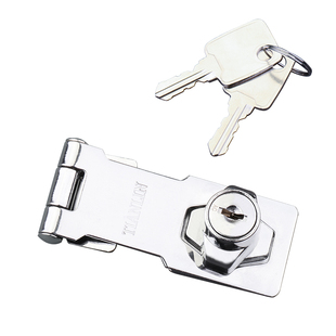 免打孔冰箱锁防偷吃冰柜锁防盗带锁商用厨子锁抽屉锁免开孔柜子锁