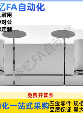 ZCD17/18 19-D25 D35-D50-D75 机构安装组平行锁块/双孔底座达