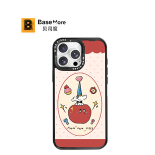 贝司魔【Wind Rises】联名卷毛小狗适用于苹果iPhone15promax卡通17Pro全包防摔潮酷苹果16Pro保护套14手机壳