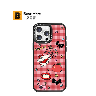 贝司魔【Wind Rises】联名卷毛小狗适用于苹果iPhone13promax卡通17Pro全包防摔潮酷苹果16Pro保护套15手机壳