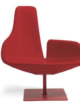 fjord relax armchair设计师创意玻璃钢手指椅别墅单人异形休闲椅