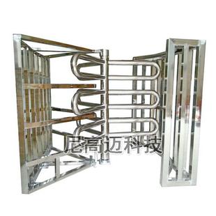 火车站旅客出口通道单向通过装 三排挡臂手推摆动滚匝 置转闸门立式