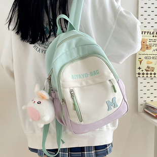 儿童背包女孩外出旅游轻便双肩包女童出游旅行肩包幼儿园小书包女