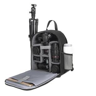 CADeN卡登包单反相机纯色涤纶水背摄影包无品牌/户外大容量防双肩