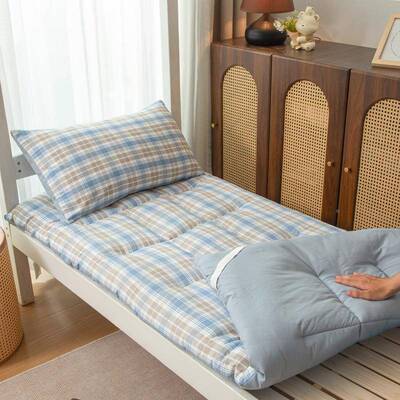 厂家供应下学MMJF生宿舍上睡铺单人床软垫垫榻榻米床褥垫垫被褥子