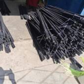 三脚架花开花篮支架花实木黑色三角架架子花店插DIU用包架邮张木