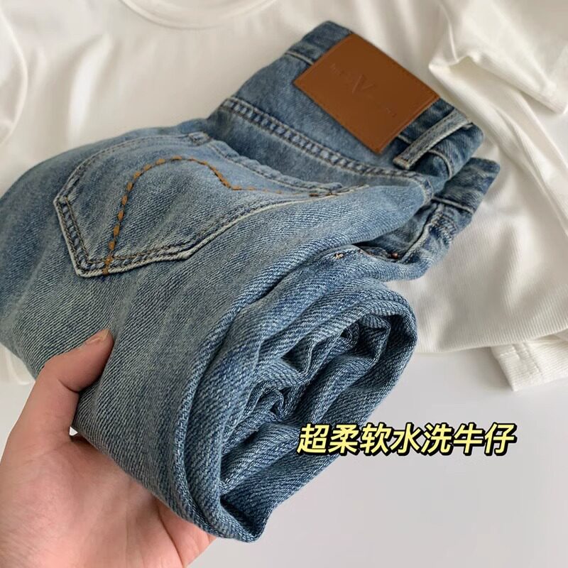 大尺码女装胖妹妹mm复古超柔牛大码裤装