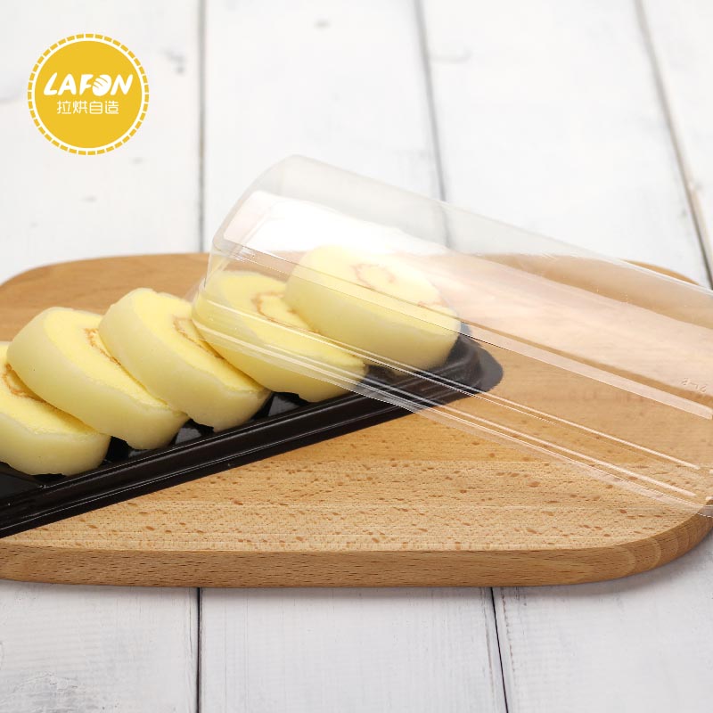 蛋糕卷吸塑包装盒子烘焙西点蛋糕瑞士卷包装盒200包装