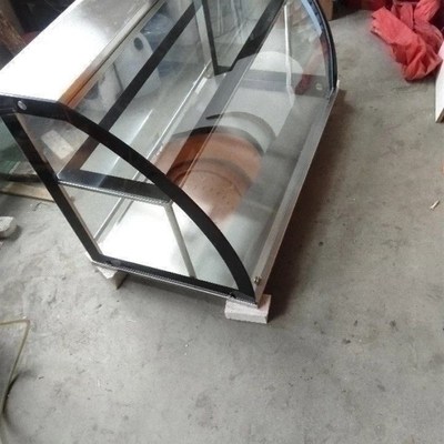 玻璃罩子定制凉菜展示柜熟食柜商用圆形长方形防尘罩展示罩透明