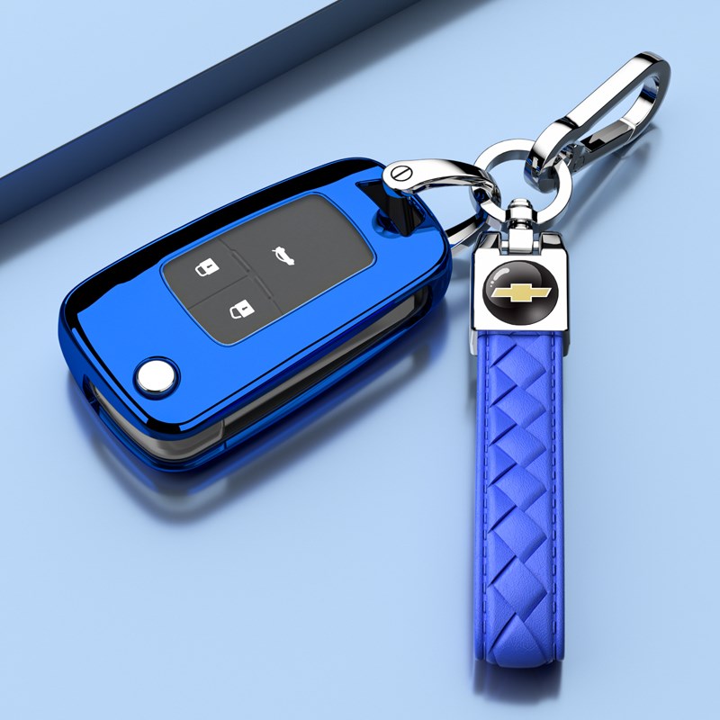 09-1款雪佛兰科鲁兹钥匙11汽车扣包壳链经典男女