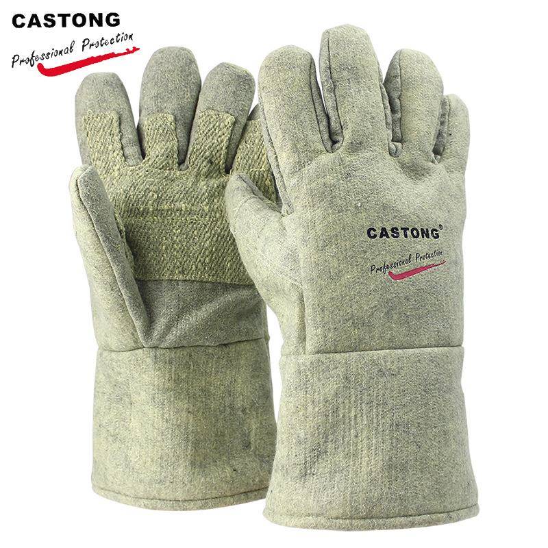 卡司顿防烫手套隔热耐高温500度1000度烤箱壁炉烘焙防火加厚金小