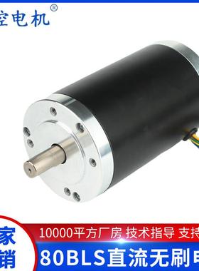 80BLS01直流无刷电机低压48v110w3000转霍尔传感可调速驱动器套装