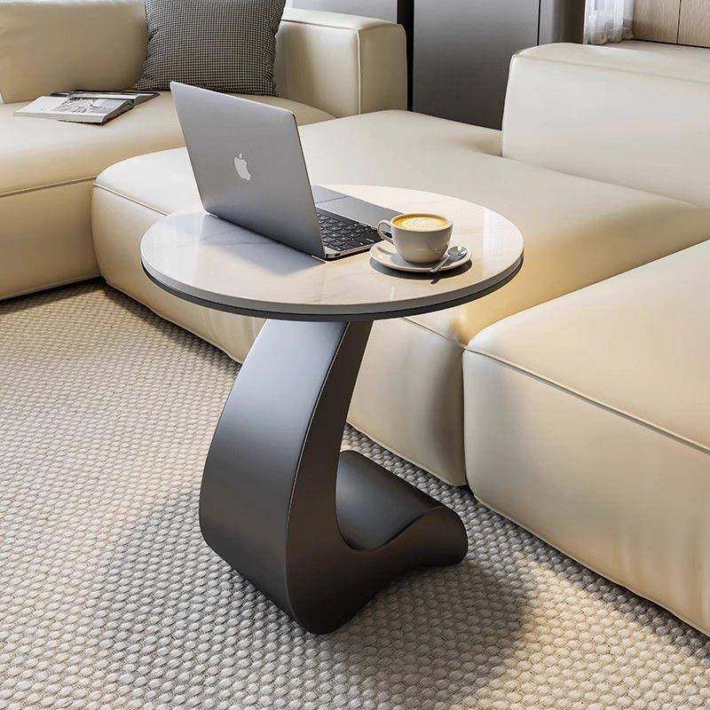 客厅轻奢艺术沙发边几阳台小圆桌岩板小茶几桌设计感创意角几极简,鲜花速递/花卉仿真/绿植园艺,割草机/草坪机,淘宝优惠券,粉丝福利购,淘宝优惠卷