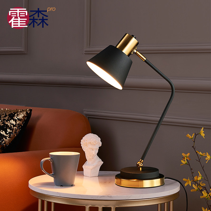 简约现代台灯经典书房学习阅读灯办公桌卧室床头灯客厅个性创意灯