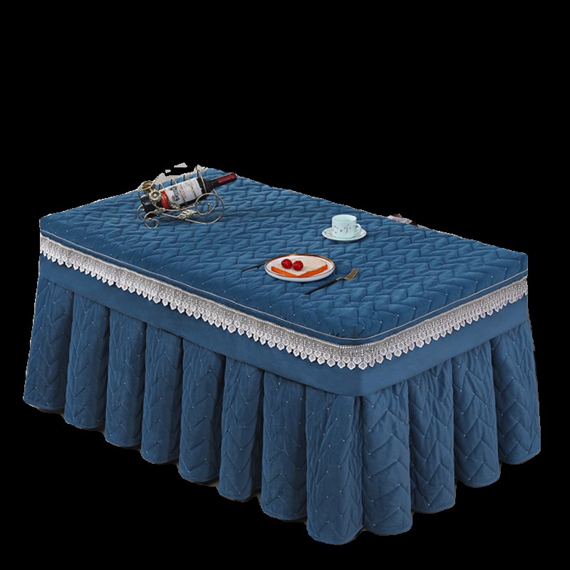 电炉罩加厚加绒烤火罩长方形烤火被烤火桌布烤火炉取暖茶几罩