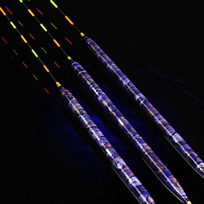 夜行者紫龙夜光漂超亮鲫鱼罗非电子漂醒目长身灵敏野钓抗流水鱼漂