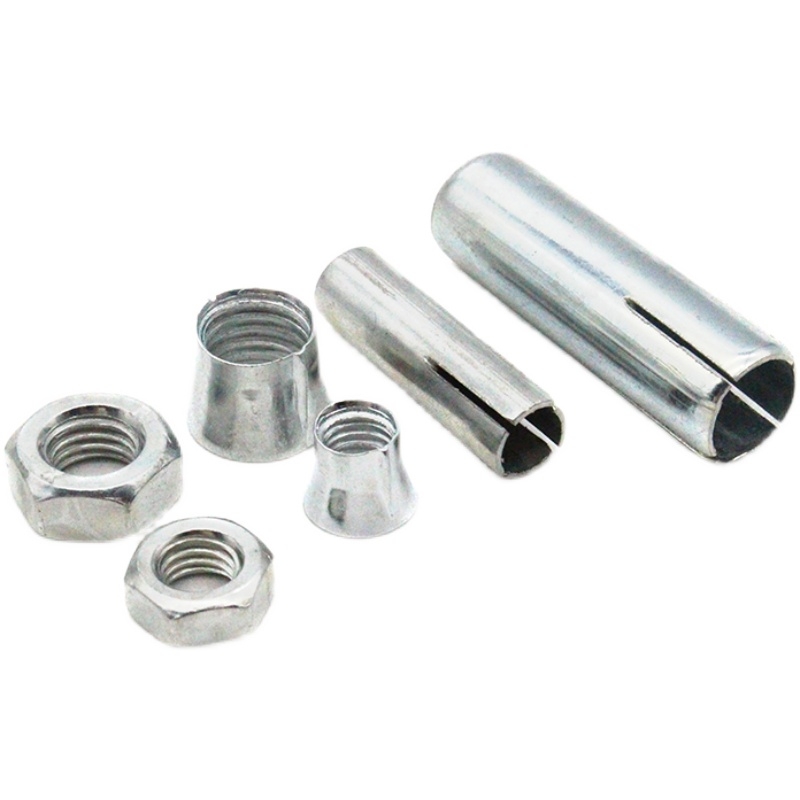 悬吊式天花板拉爆蓬胀三件四件膨胀螺丝悬吊式天花板膨胀螺丝mm8m