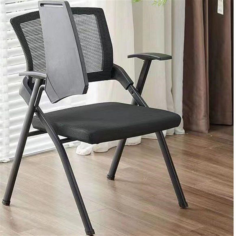 折叠培训椅带桌板会议椅带写字板桌椅一体会议室开会椅培训班椅子