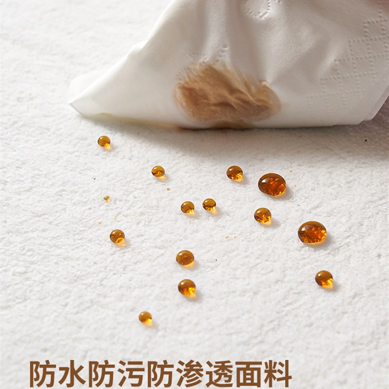 侘寂风高级感加厚卧室长条床边毯隔潮隔凉垫床前客厅沙发茶几毯