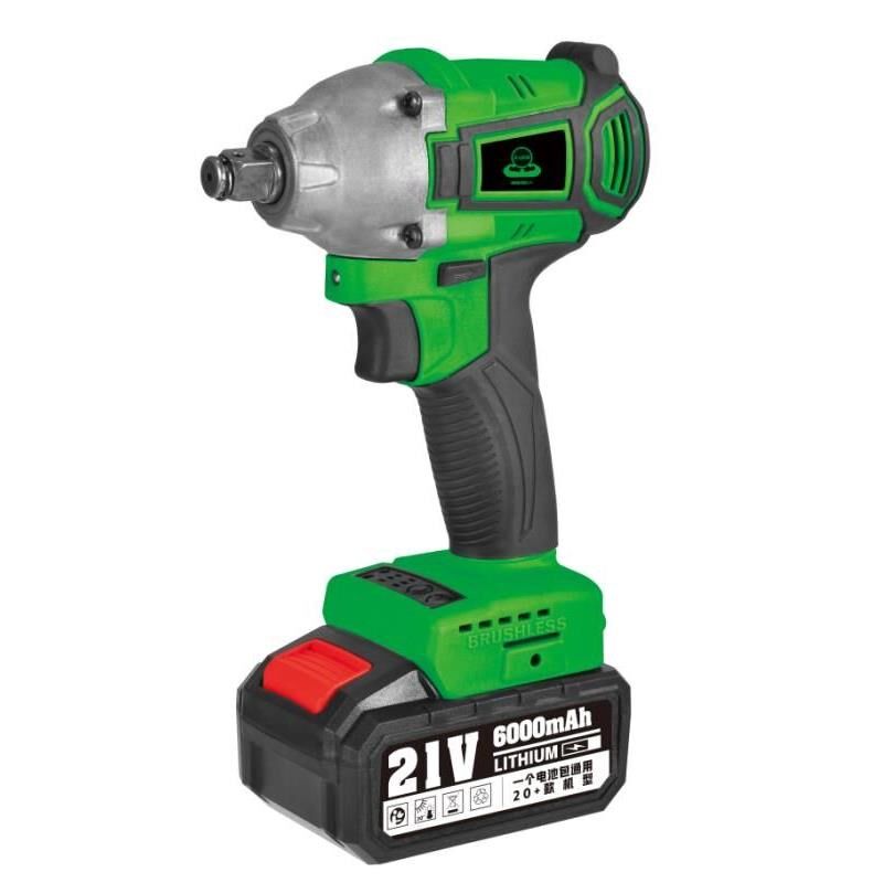 绿巨人锂电无刷电动扳手新款8908冲击扳手架子工木工专用电池裸机
