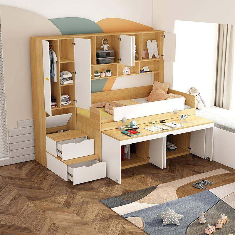 多功能半床儿童床男孩女户孩子母带衣YM-A柜桌书小型中高床榻榻高,基础建材,脚轮/万向轮,淘宝优惠券,粉丝福利购,淘宝优惠卷