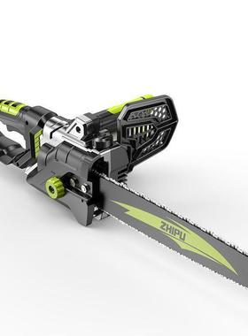 德国芝浦电锯伐锯家用型手持链锯切割锯手电提电木BOU锯链小条电