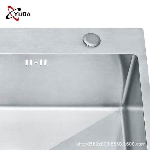 家用3单04不锈钢YD-5040H水厨房碗洗盆洗菜洗槽手池一体手工盆槽