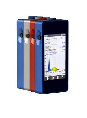 HHP300P300光谱照度计迷你光谱仪波长显指数容色差源色色差计色光