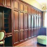 实木VMX衣柜体欧新式式复合古风橱柜别墅装修中衣帽间原木整衣柜