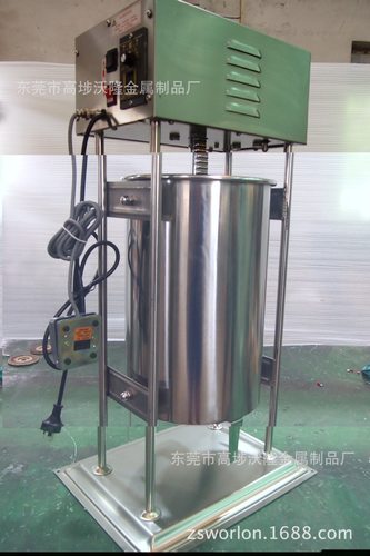 电动灌肠机 灌香肠腊肠肉泥机 15L 不锈钢灌肠机 厂家直销