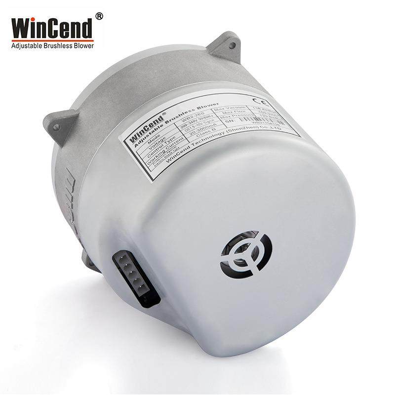 工厂销售直流24V速48小V风492机型铝合金刷无调工业吸吹风泵WB1-D