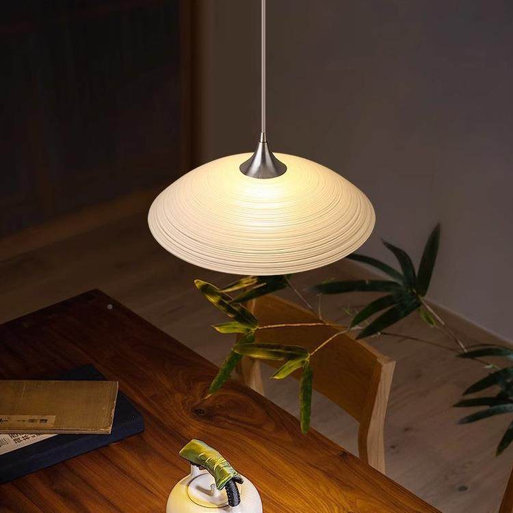 餐厅吊吊谱灯意式77轻奢简全光商用餐厅吊灯网红日式玻璃飞碟极小,家装灯饰光源,智能吊灯,淘宝优惠券,粉丝福利购,淘宝优惠卷