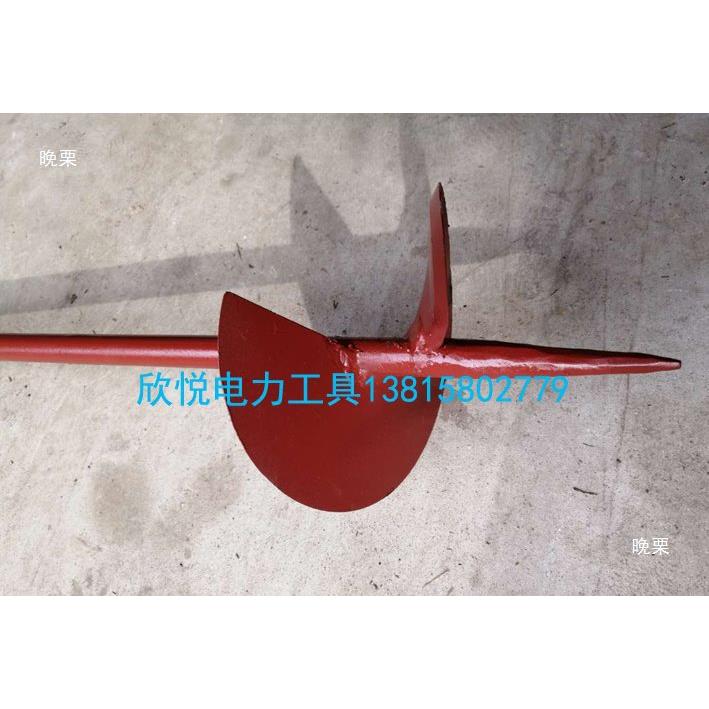 螺WZI旋地钻电线杆锚钻地临时打桩钢丝拉线地钩铁木地桩道电挡力