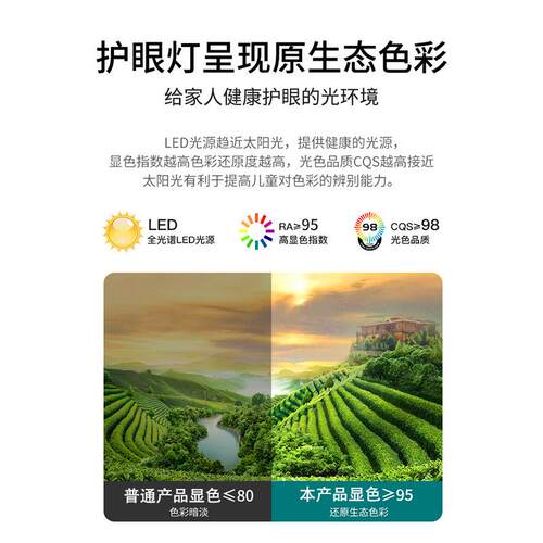 le指d房卧室全光谱高显护眼客厅灯吸顶灯现代简79970约个性灯创意