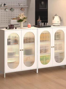 铁多巴厅胺柜子家KBA用厨房客置物柜微波炉杂物防皮柜铁艺尘防潮