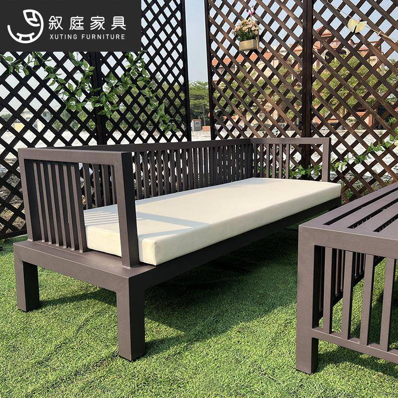 院花庭园户外休闲双人22-9-26-沙发外客厅室餐厅民计宿创意设铁艺